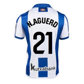 Real Sociedad Nayef Aguerd #21 Domaci Dres 2024-25 Kratak Rukavima